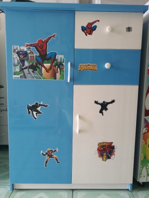 Tủ Nhựa spider Man Cho Bé