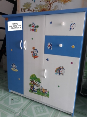Tủ Nhưa Doreamon Cho Bé
