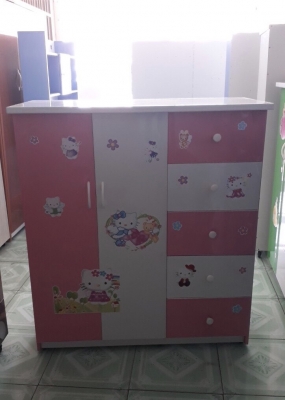 Tủ Nhựa Đài Loan Hello Kitty